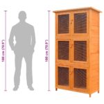 Dierenhok 6 kamers hout – Image 8