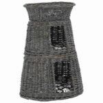 3-delige Kattenmandenset met kussens 47x34x60 cm wilgen - Afbeelding 2