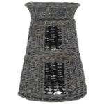 3-delige Kattenmandenset met kussens 47x34x60 cm wilgen - Afbeelding 3