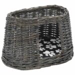 3-delige Kattenmandenset met kussens 47x34x60 cm wilgen - Afbeelding 8