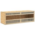 Terrarium 144x46x48 cm bewerkt hout - Afbeelding 3