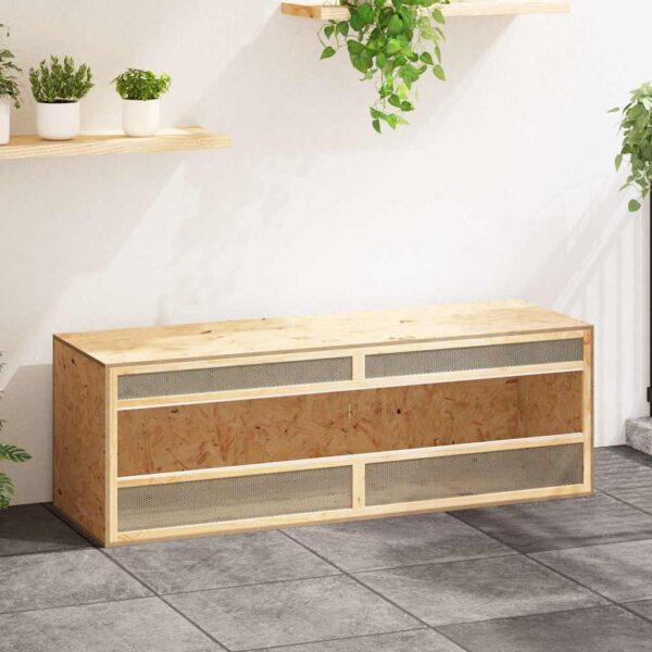 Terrarium 144x46x48 cm bewerkt hout