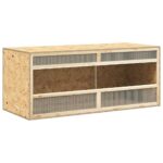 Terrarium 120x50x50 cm bewerkt hout – Image 3