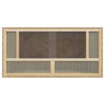 Terrarium 80x40x40 cm bewerkt hout – Image 2