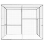 Kattenkooi 3x3x2,5 m gegalvaniseerd staal – Image 3
