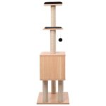 Kattenkrabpaal met sisal krabmat 123 cm – Image 3
