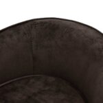 Hondenbank 69x49x40 cm pluche bruin - Afbeelding 7