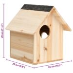 Eekhoornhuisje 26x25x29 cm massief vurenhout – Image 8