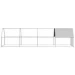 Kippenhok 2x8x2 m gegalvaniseerd staal – Image 3