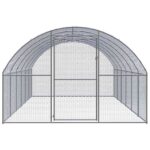 Kippenren 3x6x2 m gegalvaniseerd staal - Afbeelding 2