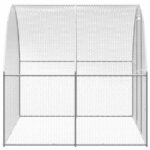 Kippenren 3x6x2 m gegalvaniseerd staal - Afbeelding 6
