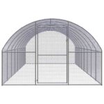 Kippenren 3x8x2 m gegalvaniseerd staal - Image 2
