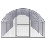 Kippenren 3x12x2 m gegalvaniseerd staal - Afbeelding 2