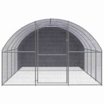Kippenren 3x4x2 m gegalvaniseerd staal - Image 2
