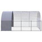 Kippenren 3x4x2 m gegalvaniseerd staal - Image 3