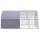 Kippenren 3x4x2 m gegalvaniseerd staal - Image 4