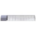 Kippenren 3x12x2 m gegalvaniseerd staal - Afbeelding 4