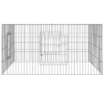 Konijnenkooi 110x110x55 cm gegalvaniseerd ijzer - Image 3
