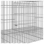 Konijnenkooi met 3 panelen 163x79x54 cm gegalvaniseerd ijzer – Image 6
