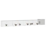 Kippenhok 800x91x100 cm gegalvaniseerd staal grijs - Afbeelding 2