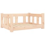 Hondenmand 65,5x50,5x28 cm massief grenenhout – Image 2