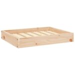 Hondenmand 61,5x49x9 cm massief grenenhout - Image 2