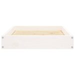 Hondenmand 61,5x49x9 cm massief grenenhout wit - Afbeelding 5