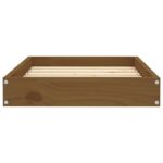 Hondenmand 61,5x49x9 cm massief grenenhout honingbruin - Image 5