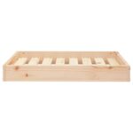 Hondenmand 71,5x54x9 cm massief grenenhout - Afbeelding 4