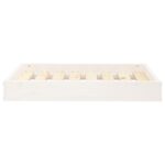 Hondenmand 71,5x54x9 cm massief grenenhout wit - Image 4