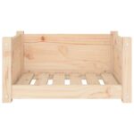 Hondenbed 55,5x45,5x28 cm massief grenenhout - Image 5