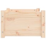 Hondenbed 55,5x45,5x28 cm massief grenenhout - Image 6