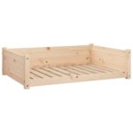 Hondenmand 95,5x65,5x28 cm massief grenenhout - Image 2