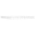 Huisdierenkooi met deur 52 panelen 35x35 cm staal zwart – Image 2