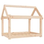 Hondenmand 81x60x70 cm massief grenenhout - Afbeelding 2