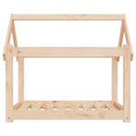 Hondenmand 81x60x70 cm massief grenenhout - Afbeelding 5