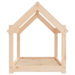 Hondenmand 81x60x70 cm massief grenenhout - Afbeelding 6