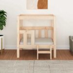 Hondenmand 65,5x50,5x70 cm massief grenenhout – Image 3
