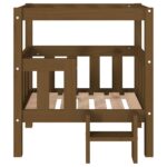 Hondenmand 65,5x50,5x70 cm massief grenenhout honingbruin - Afbeelding 5