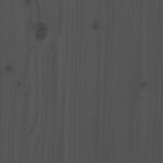 Hondenmand 95,5x73,5x90 cm massief grenenhout grijs – Image 7