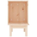 Kattenhuis 60x36x60 cm massief grenenhout – Image 5