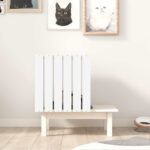 Kattenhuis 60x36x60 cm massief grenenhout wit – Image 3