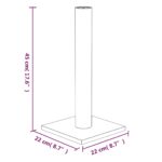 Krabpaal 22x22x45 cm lichtgrijs - Afbeelding 5