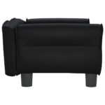 Hondenmand 70x45x30 cm kunstleer zwart - Afbeelding 4