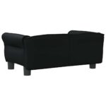 Hondenmand 70x45x30 cm kunstleer zwart - Afbeelding 5