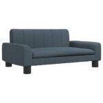 Hondenmand 70x45x30 cm stof donkergrijs - Afbeelding 2