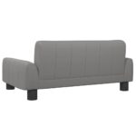 Hondenmand 70x45x30 cm kunstleer grijs – Image 5