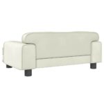 Hondenmand 70x45x30 cm fluweel crèmekleurig – Image 5