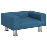 Hondenmand 50x40x26,5 cm fluweel blauw - Image 2
