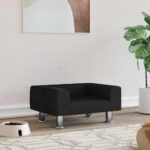 Hondenmand 50x40x26,5 cm fluweel zwart